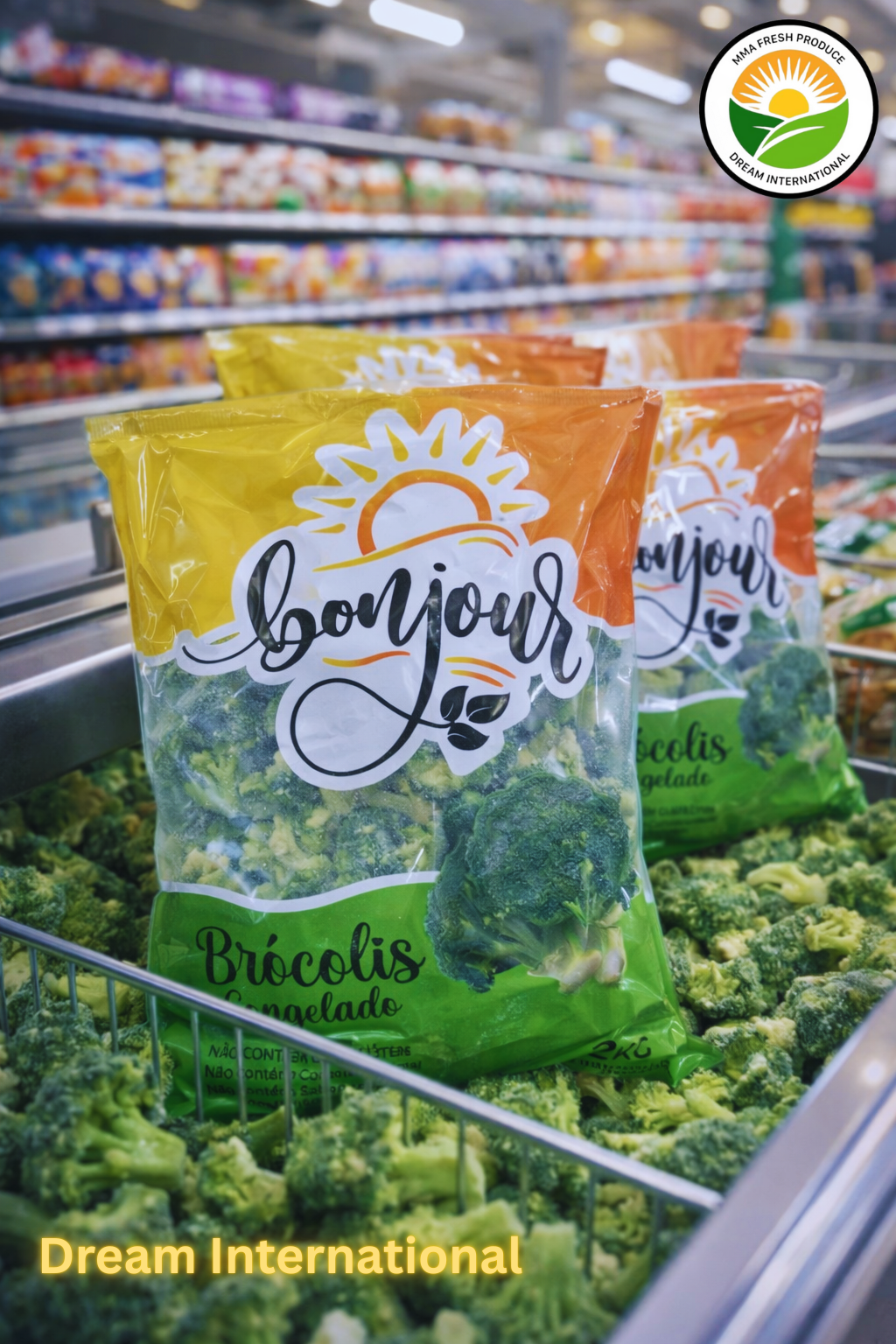 ❄️🥦 New Production Alert: Egyptian IQF Broccoli Florets